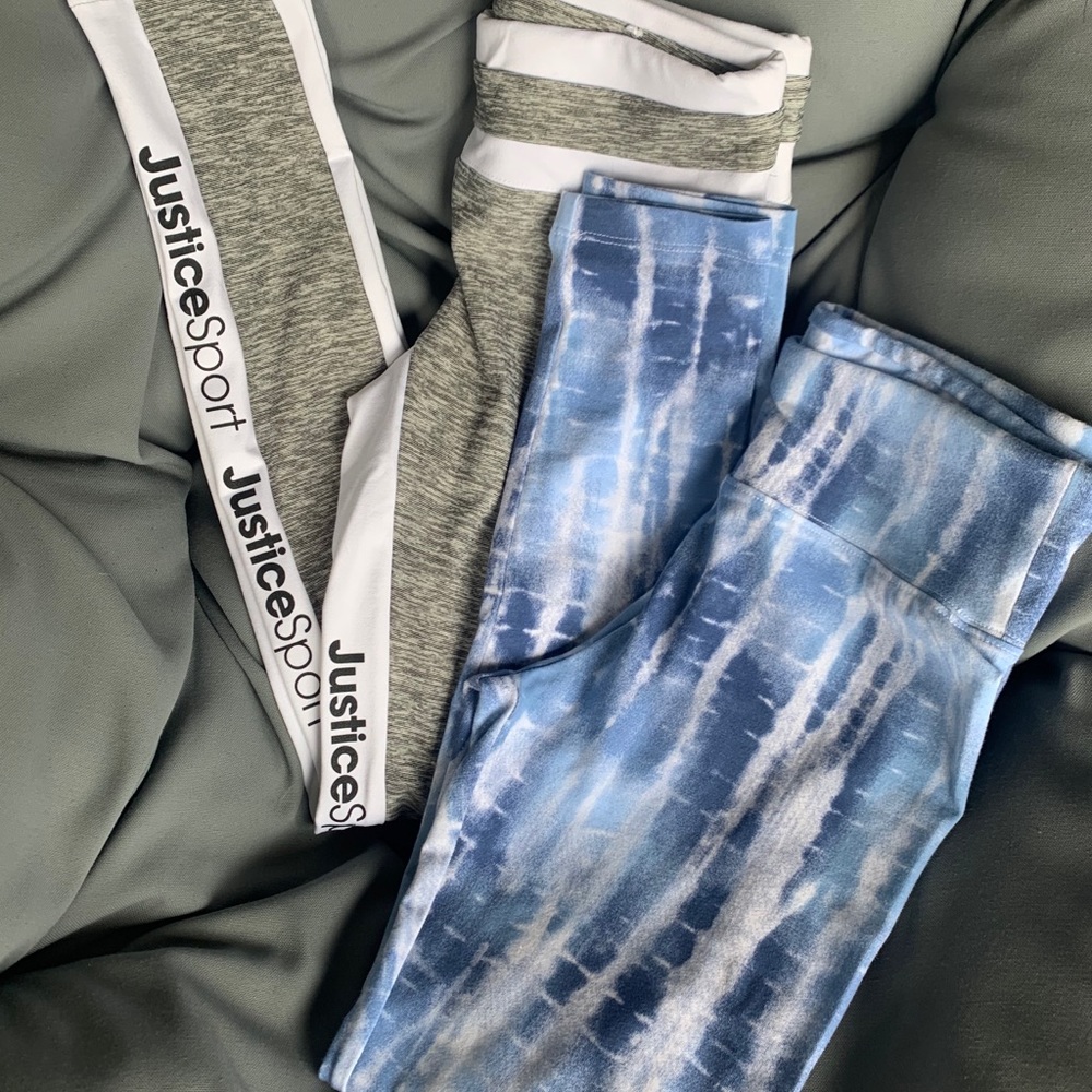 Justice Leggings NEVER WORN!